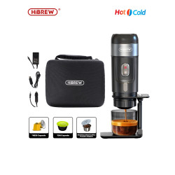 Machine à expresso portable HIBREW : préparation en voiture et à domicile